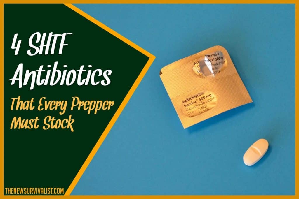 4 SHTF Antibiotics That Every Prepper Must Stock
