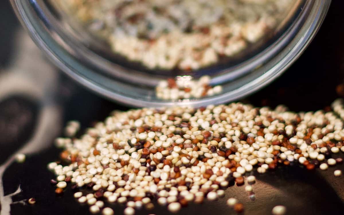 quinoa close up
