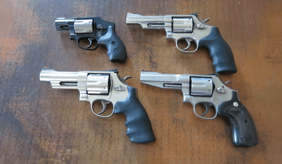 revolvers display