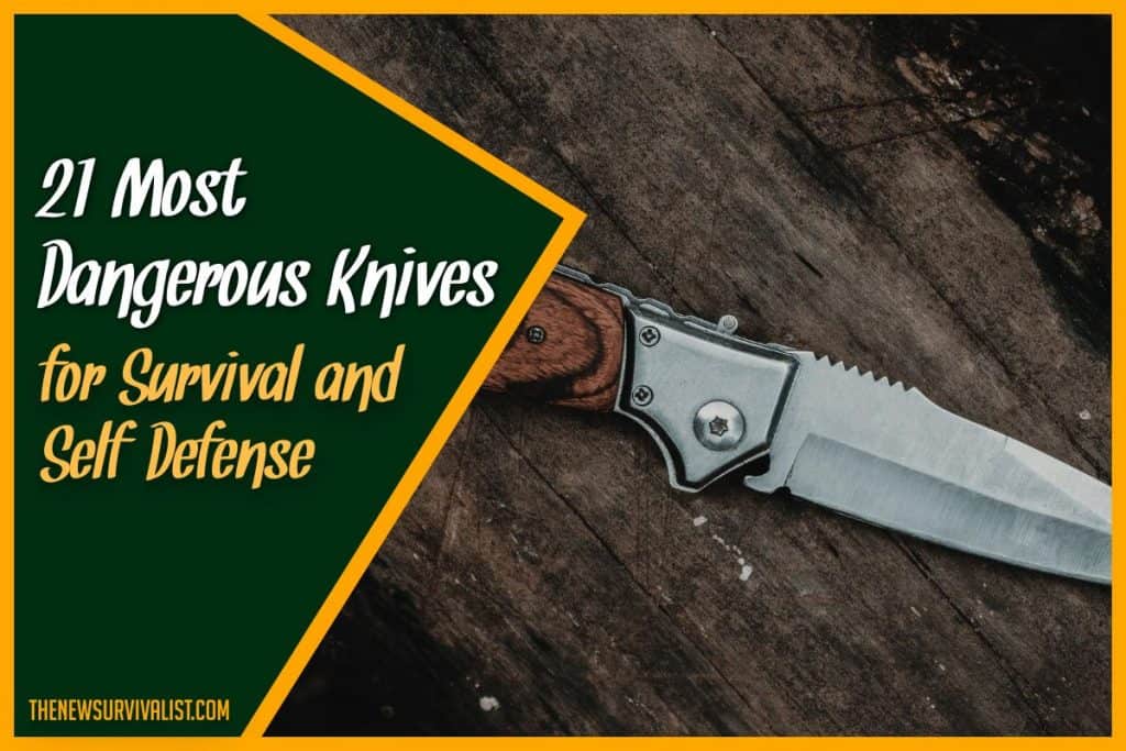 21 Most Dangerous Knives for Survival and Self-Defense