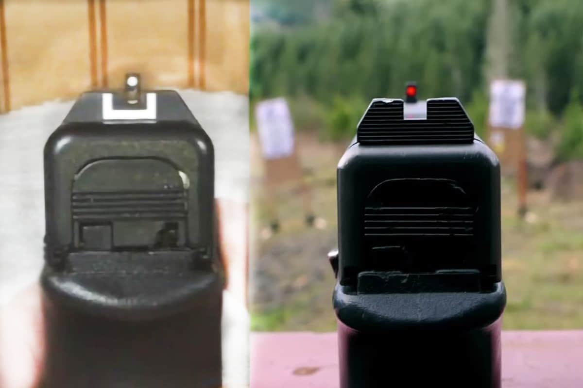 sight comparison pistols