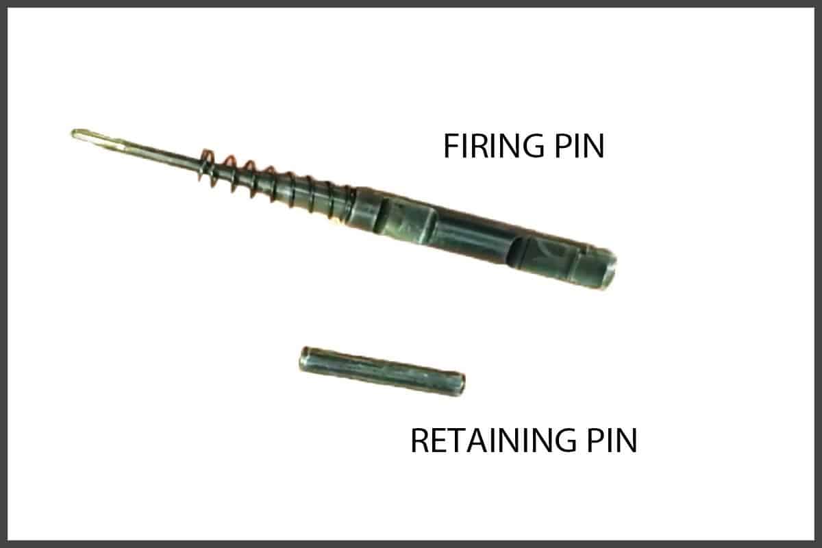 firing retaining pins
