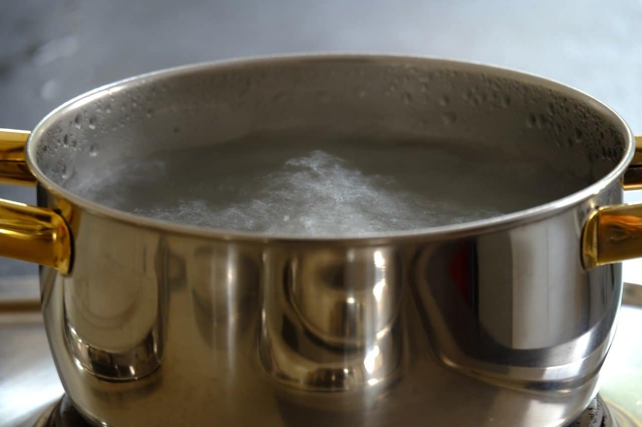 boiling water cooking