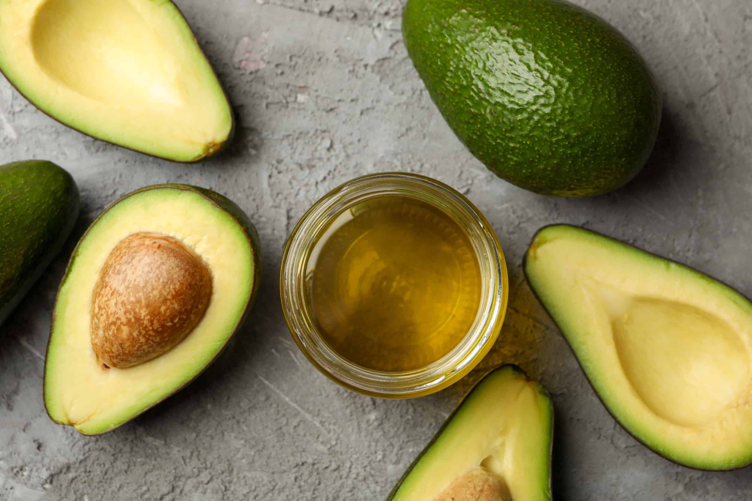 avocados and oil