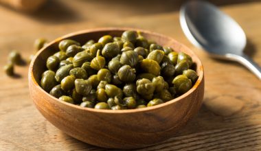 capers in a bowl